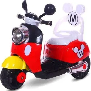 Moto Eléctrica Recargable con luz y música Niños 2-5 Años en Futura Compra
