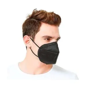 MASCARILLA KN95 NEGRA 5 CAPAS INSUMIN